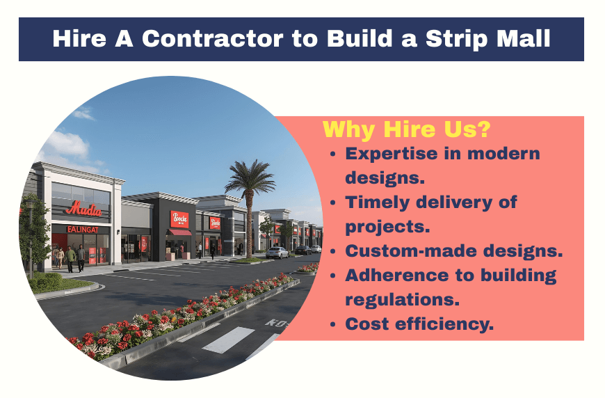 Hire A Contractor to Build a Strip Mall