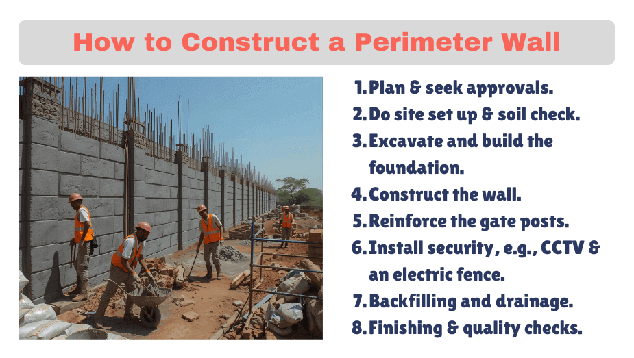 How to Construct a Perimeter Wall