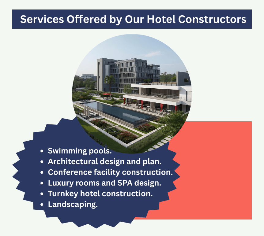 Services Offered by Our Hotel Constructors